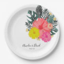 Search for hibiscus paper plates Floral