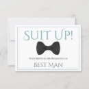 Search for best man proposal invitations White