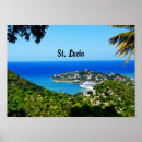 Search for saint lucia posters Blue