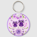 Search for purple owl key rings Owls