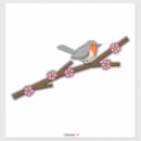Search for robin bird stickers Flowers