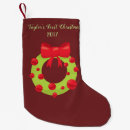 Search for babys first christmas stockings Red