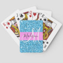 Search for blue diamonds playing cards For her