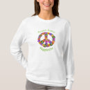 Search for peace love and happiness tshirts For her