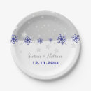 Search for christmas wedding plates Snowflakes