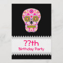 Search for sugar skull invitations Pink