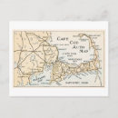 Search for cape cod vintage map postcards Massachusetts