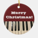 Search for keyboard christmas tree decorations Piano keys