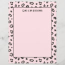 Search for leopard print stationery paper Cat