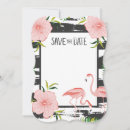 Search for pink flamingo save the dates Destination
