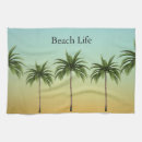 Search for palm trees tea towels California