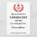 Search for canada invitations Minimalist