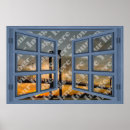 Search for open window posters Trompe l'oeil