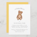 Search for yellow teddy bear invitations Cute