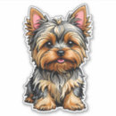 Search for yorkshire terrier stickers Cartoon