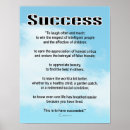 Search for success posters Saying