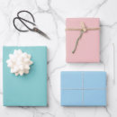 Search for plain color wrapping paper Colorful