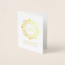 Search for real foil thank you cards Simple
