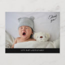 Search for vintage birth announcement cards Typography
