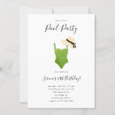 Search for swimsuit birthday invitations Pool party