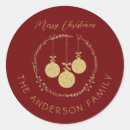 Search for maroon name stickers Merry christmas