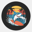 Search for funny shark stickers Surfboard
