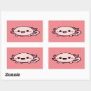 Search for cute axolotl stickers Cartoon