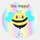 Search for cute kawaii bee stickers Colourful