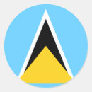 Search for flag of st lucia stickers Saint