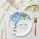 Search for oh boy baby shower plates Its a boy