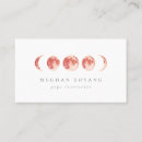 Search for moon phases business cards Healing