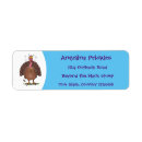 Search for turkey return address labels Animal