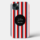 Search for red white stripes iphone cases Blue