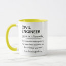Search for civil engineer funny mugs Humour