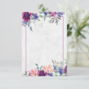 Search for purple blank invitations Flowers