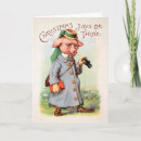 Search for pig christmas cards Vintage