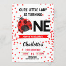 Search for lady bug birthday invitations Cute