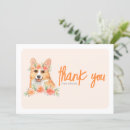 Search for corgi thank you cards Dog