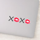 Search for red lips big kiss stickers Romance