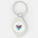 Search for low polygon key rings Multicolor