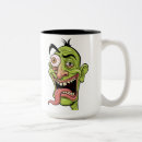 Search for cartoon zombie mugs Character