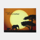 Search for elephant doormats Sunset