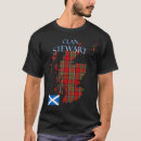 Search for stewart clan tshirts Scotland