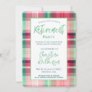 Search for retirement dinner invitations Minimal