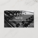Search for recording studio business cards Audio