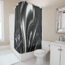 Search for silver shower curtains Metal