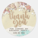 Search for starfish thank you stickers Birthday