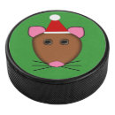 Search for merry christmas hockey pucks Santa