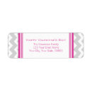 Search for happy valentines day return address labels Pink