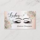 Search for long business cards Lash extension
